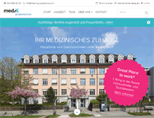 Tablet Screenshot of medix-gruppenpraxis.ch